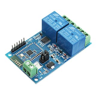 5V Dual Bluetooth Relay Internet des choses Smart Home Mobile APP Remote Switch