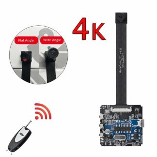 4K HD bricolage Mini camera Wifi reseau Webcam IP P2P camera Module de came sans fil active par le mouvement camescope DV petite Vision nocturne - UNE