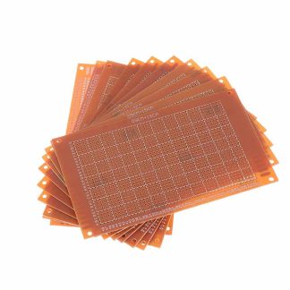 50 pcs Universal PCB Board 9x15cm 2.54mm Hole Pitch DIY Prototype Paper Printed Circuit Board Panel Single Sided Board
