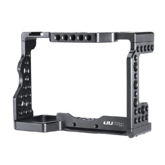 UURig C-A73 Cage de camera en metal avec camera Microphone Montage rapide Plaque de degagement rapide Extension de trou Arri