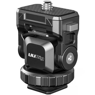 UURig R067 moniteur support de tete de boule multi-angle cardan e degagement rapide avec vis 1/4 "pour moniteur 5/7 pouces