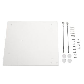 YJ-ITX021 PC banc d'essai e cadre ouvert Mini ITX ATX carte mere acrylique overclock boetier d'ordinateur support de Base bricolage