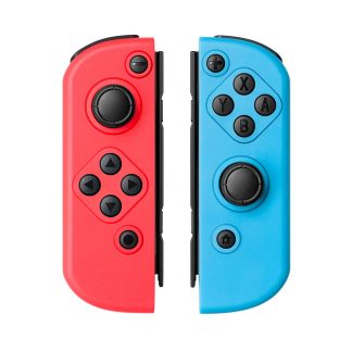 Manette de jeu sans fil MIMD gauche droite pour contreleur de jeu Bluetooth Nintendo Switch pour console de jeu NS Switch - Noir