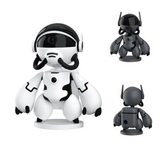 HD 1080P Spaceman PT camera WIFI sans fil maison intelligente Micro camera de securite Vision nocturne capteur de mouvement detection enregistreur video - Noir