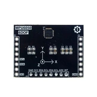 01Studio MPU6050 Module de capteur 6DOF Gyroscope 3 axes et accelerometre 3 axes Developpement Micropython Doard Pyboard