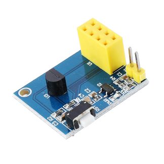 10 pieces ESP8266 ESP-01 ESP-01S DS18B20 Module de neud sans fil WiFi de temperature Internet des objets