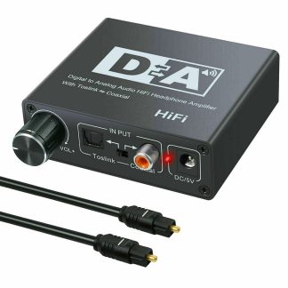 HIFI DAC ampli numerique vers analogique convertisseur Audio decodeur 3.5mm AUX RCA amplificateur adaptateur Toslink sortie coaxiale optique DAC 24bit