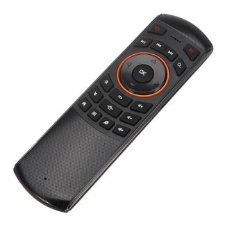 X6 2.4G Wireless Mini Dual Keyboard Airmouse Learning Remote