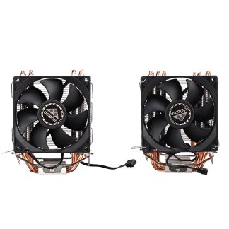 Radiateur CPU e tour unique Ventilateur CPU 9cm Ventilateur 3 fils 4 caloduc/6 caloduc - 4 caloducs