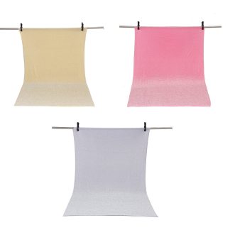 3x4.3FT photographie scintillante Photo Studio fond d'ecran video toile de fond Prop - argent