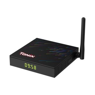 Tanix H3 Hi3798M V130 4 Go RAM 64GB ROM 5.8G WiFi BT 4.0 4K H.265 VP9 Andriod 9.0 Internet TV Box - Prise UE