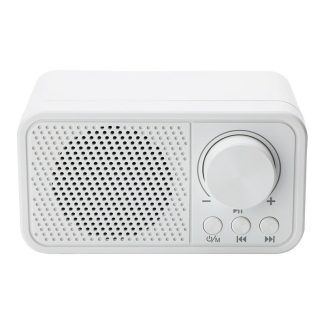 Bakeey T19 bluetooth 5.0 Portable Mini FM Radio Recepteur Haut-Parleur Lecteur MP3 Support Carte TF USB etanche Grande Capacite Batterie - Blanc
