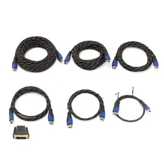 Tresse HD Ceble V1.4 1080P HD 3D pour PS3 Xbox HDTV avec connecteur DVI - 0.5M