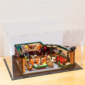 Boete de vitrine en acrylique bricolage pour LEGO 21319 Central Perk Friends Bricks Toy - 1