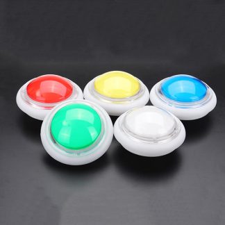 120MM 12CM Rouge Bleu Blanc Jaune Vert LED Bouton Poussoir pour Arcade Game Console - Vert