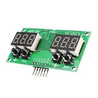5Pcs Generateur de signal e onde carree Module de commande de moteur pas e pas PWM Cycle de service de frequence d'impulsion reglable