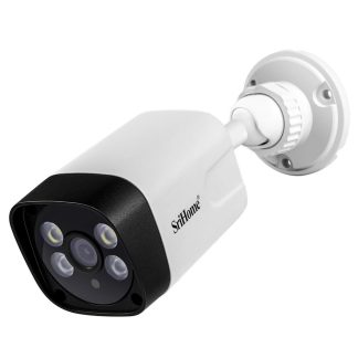 Srihome SH035 SH035B 3MP PoE camera IP WiFi sans fil Vision nocturne exterieure intelligente camera de securite e domicile CCTV Surveillance video - Wifi