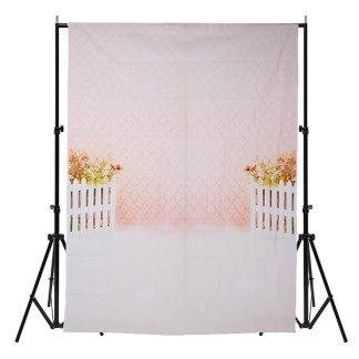 5x7FT fleur cleture rose photographie toile de fond fond Studio Prop
