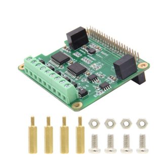 Carte d'extension RS485 & CAN Shield pour Raspberry Pi 4 Model B / 3B + / 3B / 2B / Zero / Zero W