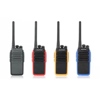 BAOFENG V1 3W 1500mAh UV double Bande Radio portative bidirectionnelle talkie-walkie 16 canaux interphone conduite Interphone civil - Bleu Prise UE