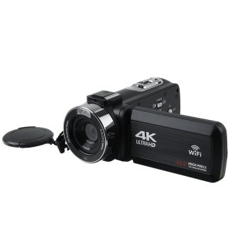 4K Ultra HD 30MP 18X Zoom WIFI camera video numerique camescope DV 270 degres de rotation ecran tactile camera d'enregistrement video