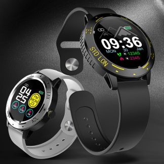 Bakeey C68 Full Touch Fitness Tracker Bracelet Frequence Cardiaque Moniteur De Pression Arterielle Affichage Meteo Montre Intelligente - NO.2