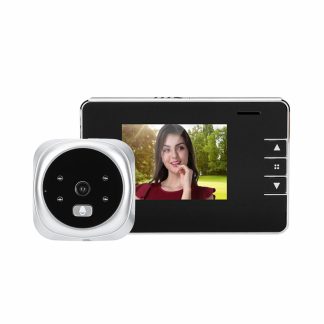 C12 Door Viewer Video Judas Camera 2.8 "Moniteur Anneau Numerique Sonnette Vision Nocturne Video-Eye Securite Enregistrement Vocal HD 1080P