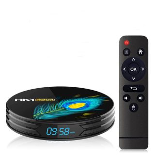 HK1 RBOX R3 Rockchip RK3566 Android 11.0 BT4.0 4GB RAM 32GB ROM Smart HD 4K TV Box bluetooth 2.4G 5G WIFI Google Play Netflix Youtube Video TV BOX - EU Plug